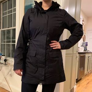 The North Face raincoat